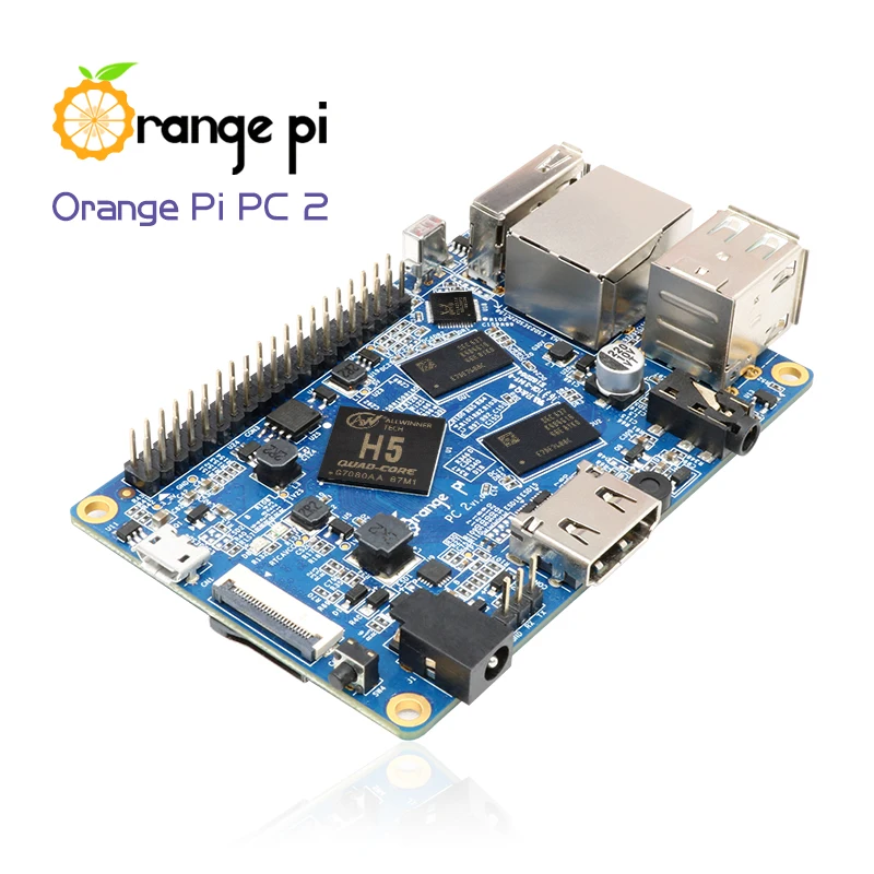 Оранжевый Pi PC2 SET1: оранжевый Pi PC2+ USB к DC 4,0 мм-1,7 мм кабель питания поддерживается Android, Ubuntu, Debian