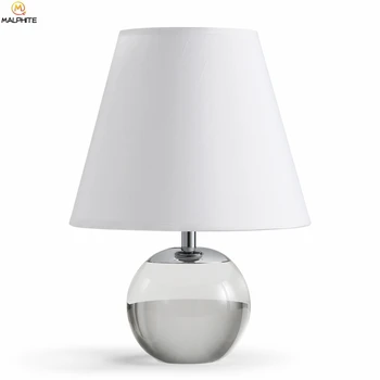 

Nordic Crystal Industrial Table Lamp Living Room Bedroom Lamps Table Modern LED Table Light Home Deco Bedside Lamp Luminaria