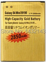 Freeshipping 3.7V 2850mAh Battery Gold Business For Samsung mini i9195 i9190 i9192 i9198 Battria |