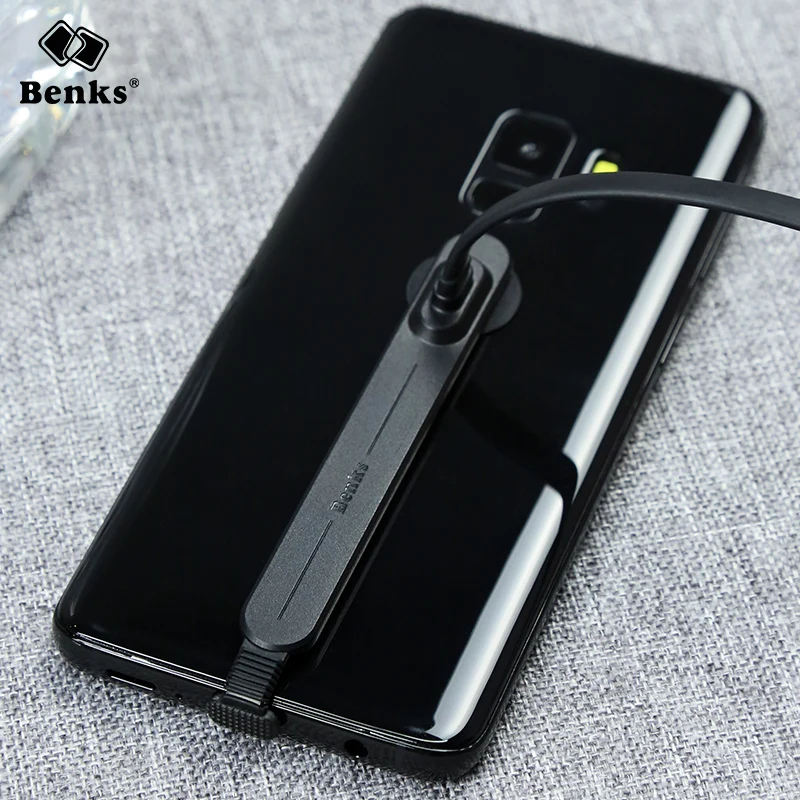 Benks Cable USB tipo C para Samsung Galaxy S9 + carga rápida USB-C tipo-C Cable para Samsung Galaxy s8 más Xiaomi 6 Mi5 Huawei