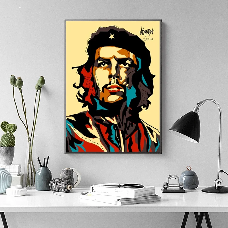 

Che Guevara Bioqrafiya Rezonans Wall Art Paint Wall Decor Canvas Prints Canvas Art Poster Oil Paintings for Living Room No Frame