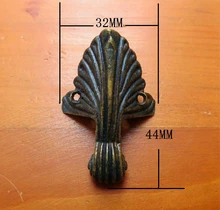 20Pcs Furniture Hardware Corner feet / Antique Corner / wooden box four corners / alloy sides of the foot trumpet