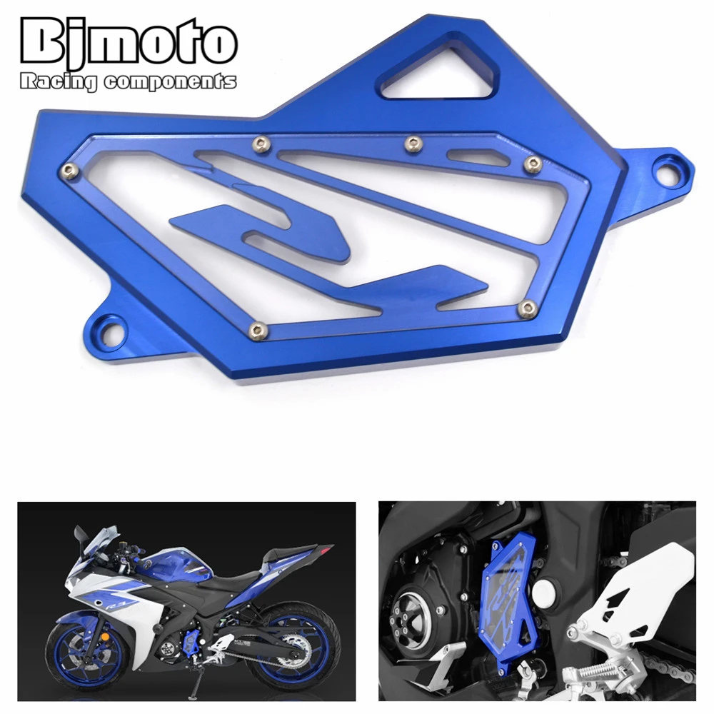 Для Yamaha Yzf R3 2015 2018 yzf r25 мотоцикла с ЧПУ YZF ABS MT25 MT03 крышка вала переднего привода