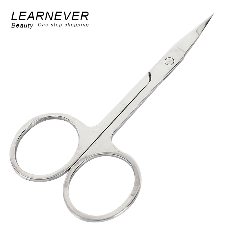 1Pcs Cuticle Stainless Steel Dead Skin Remover Pedicure Scissors Nail