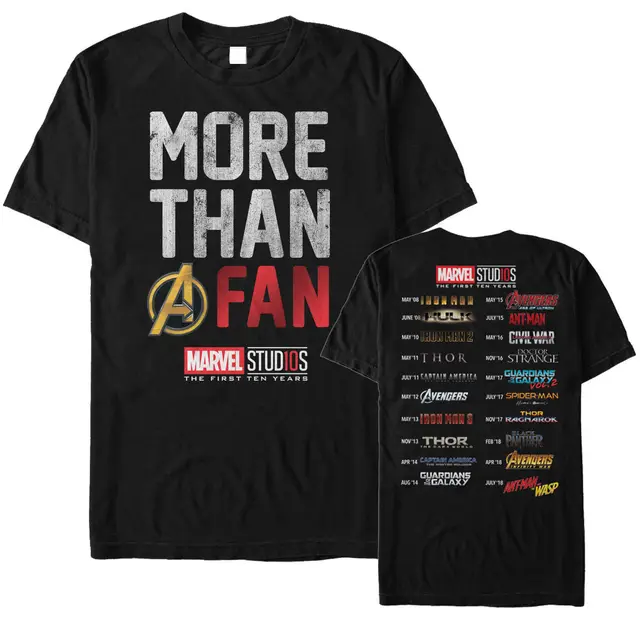 camisetas marvel hombre