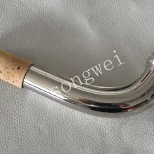 Превосходное Baritone Sax Шея хороший материал 21,5 мм никелирование