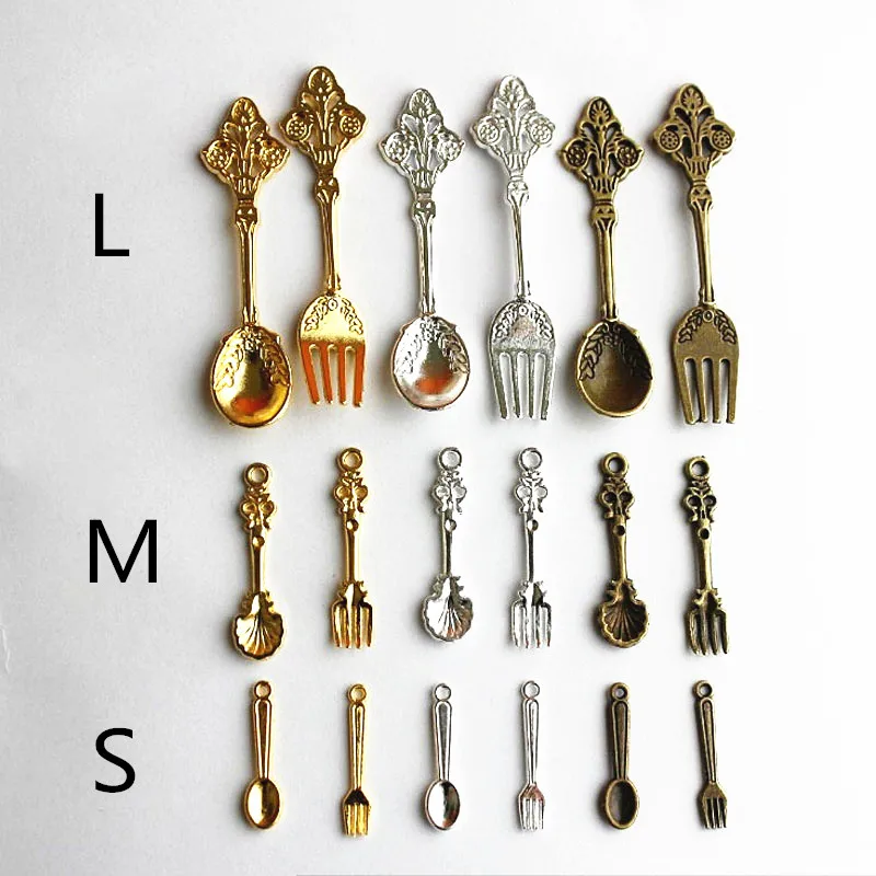 6 шт. миниатюрная металлическая ложка и вилка|accessories accessories|accessories diyaccessories decorative |