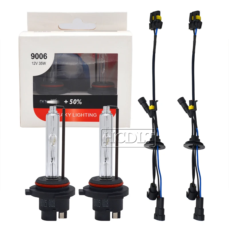 HCDLT Original 35W Yeaky 4500K 5500K 6500K Xenon H1 H7 H11 H3 HB3 9005 HB4 9006 D2H Xenon HID Bulb Car Headlight Yeaky Bulb Lamp (14)