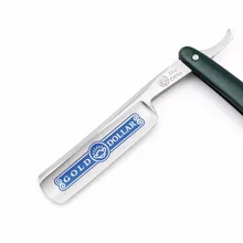 Прямые бритвы Бритвенные бритвы Золотой доллар Модель 100 сплав лезвие из нержавеющей стали 300 шт./лот низкая цена Новинка