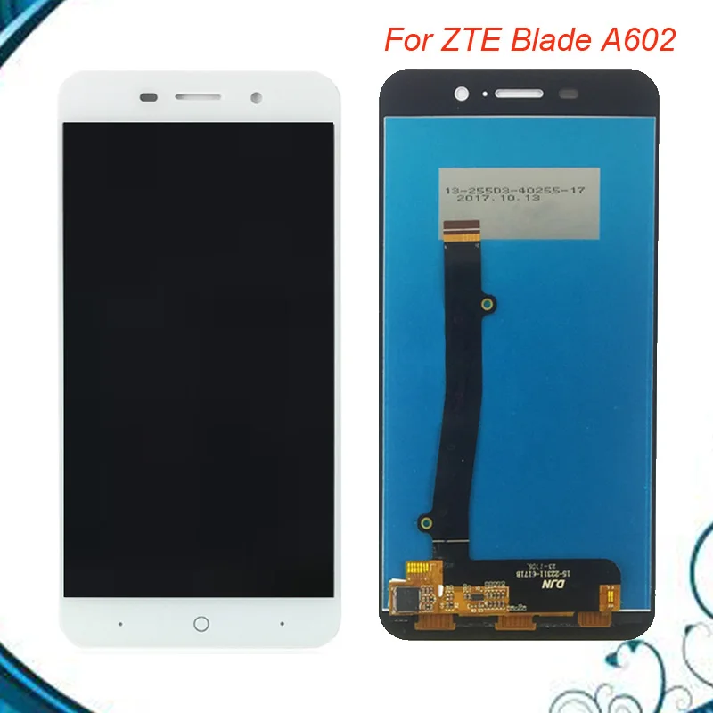 

For ZTE Blade A602 LCD Display with Touch Screen Digitizer Sensor Full Complete Assembly Replacement IN Stock