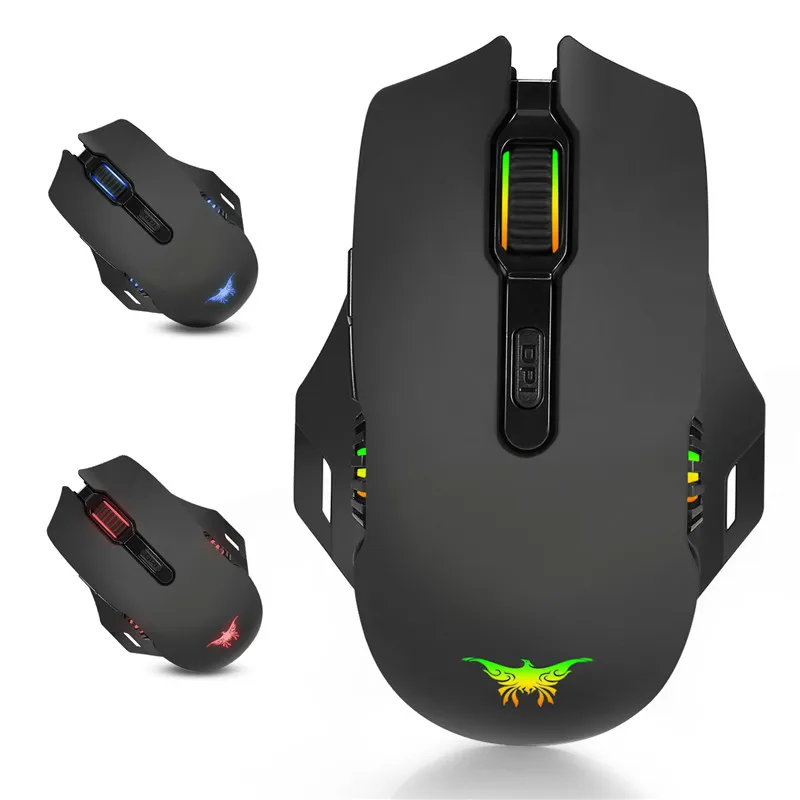 

ONIKUMA USB Wireless mouse 6000DPI Adjustable USB 3.0 Receiver Optical Computer Mouse 2.4GHz Ergonomic Mice For Laptop PC Mouse