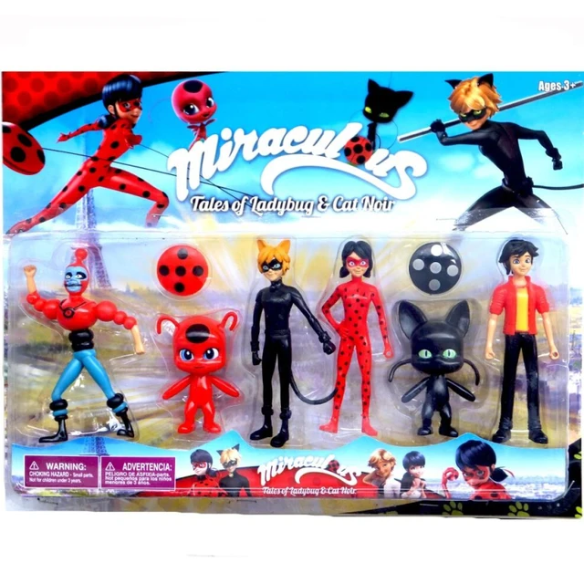 miraculous tales of ladybug & cat noir dolls