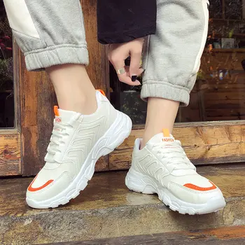 

2019 New Hot Women Breathable casual shoes Mesh Sport Shoe Woman Running Shoes Jogging Walking Sneakers E31-45