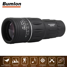 16X52 HD Monocular Telescope Dual Focusing Adjustment Binocular Spotting Scope for Hunting Watching Bird HT38-0007