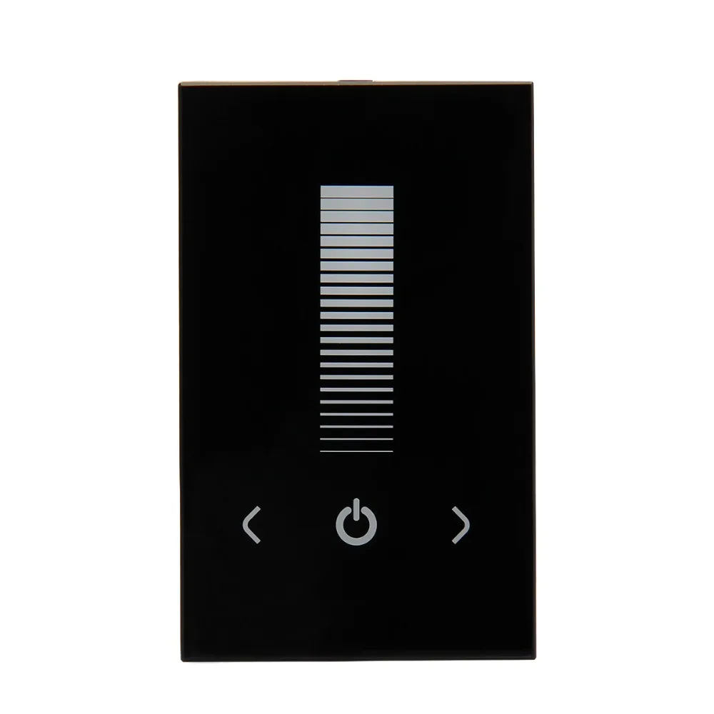 SuperNight DC12-24V LED Controller Glass Touch Panel Wall Switch Brightness Single Color Dimmer Adapter for LED Strip Light Lamp (2)