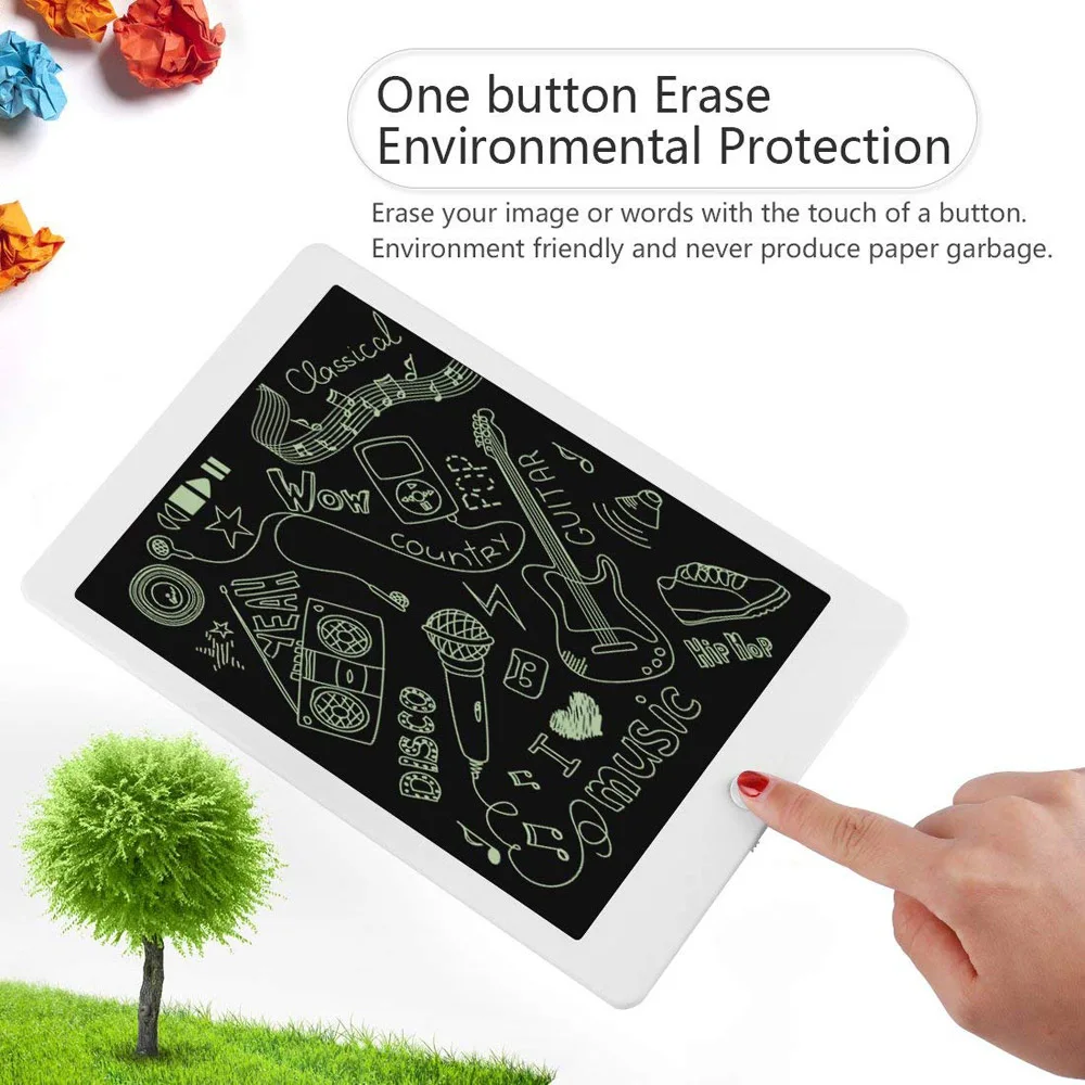 8 5 10 Inch LCD Drawing Tablet Digital Graphics Handwriting Board Painting Writing Touch Pad With 2