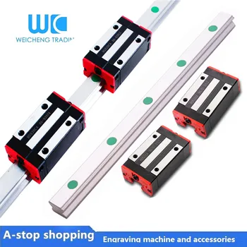 

6set HGR20-500/1500/1500mm+2pc ball screw SFU1605/2010-1400/565mm+nut housing +end support +coupling XB+12n.m stepper motor cnc