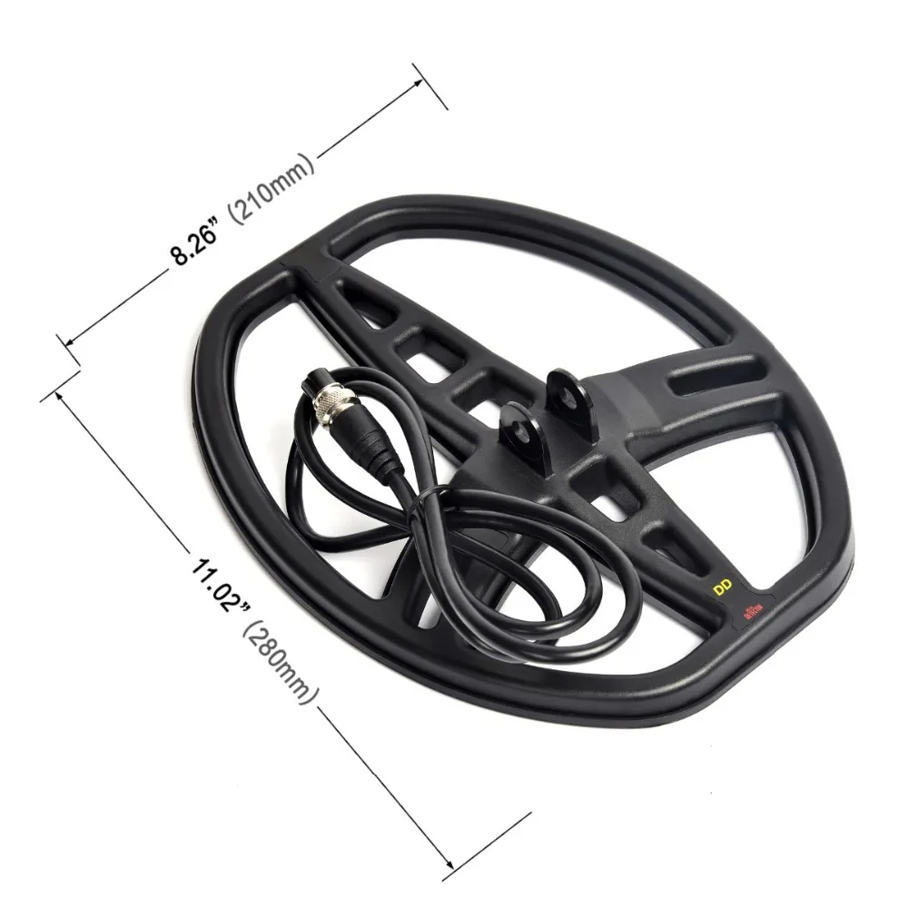Bobina de Pesquisa de Alta Subterrânea do Detector de Metais da Bobina 11.8×15.1 do Detector de Metais Coil e 8.3×11 Sensibilidade Coil Md6350