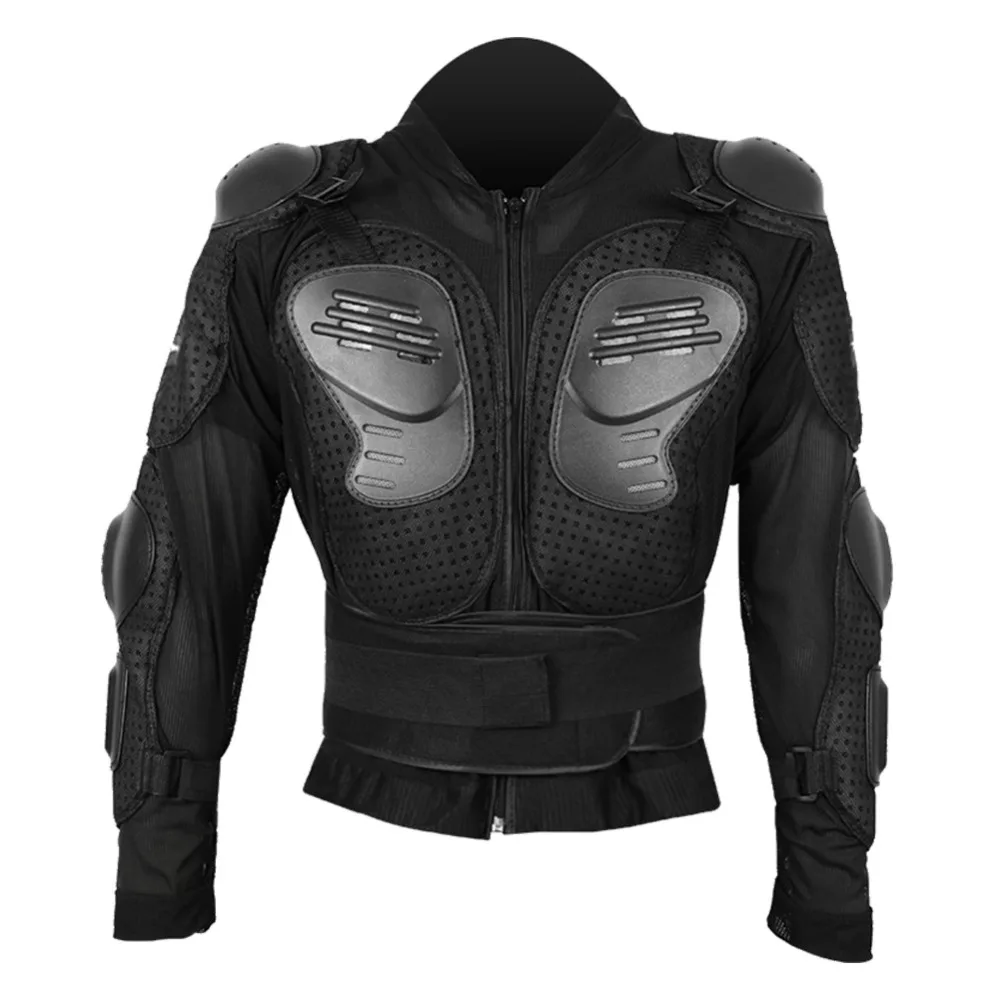 

Motorcycle Long Sleeve Armor Protector Guard Shirt Jacket Protect torso minimize damage To reduce the impact a motorcycle fall