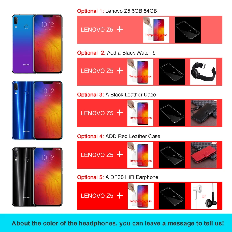 Lenovo Z5 L78011 fingerprint Face-ID SmartPhone Snapdragon 636 Octa-Core 1.8Ghz Dual Rear 16MP+8MP 6GB RAM+64GB ROM OTG 3300mAh Lenovo Z5 L78011 fingerprint Face-ID SmartPhone Snapdragon 636 Octa-Core 1.8Ghz Dual Rear 16MP+8MP 6GB RAM+64GB ROM OTG 3300mAh