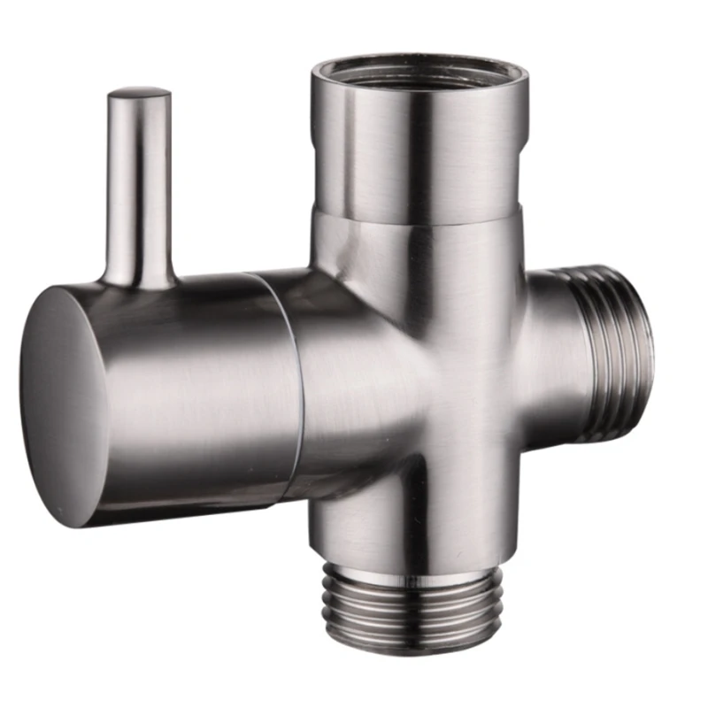

1/2inch Diverter Valve Three Way Head Function Switch Adapter Control Valve Tee Connector Shower Head For Toilet Bidet Shower