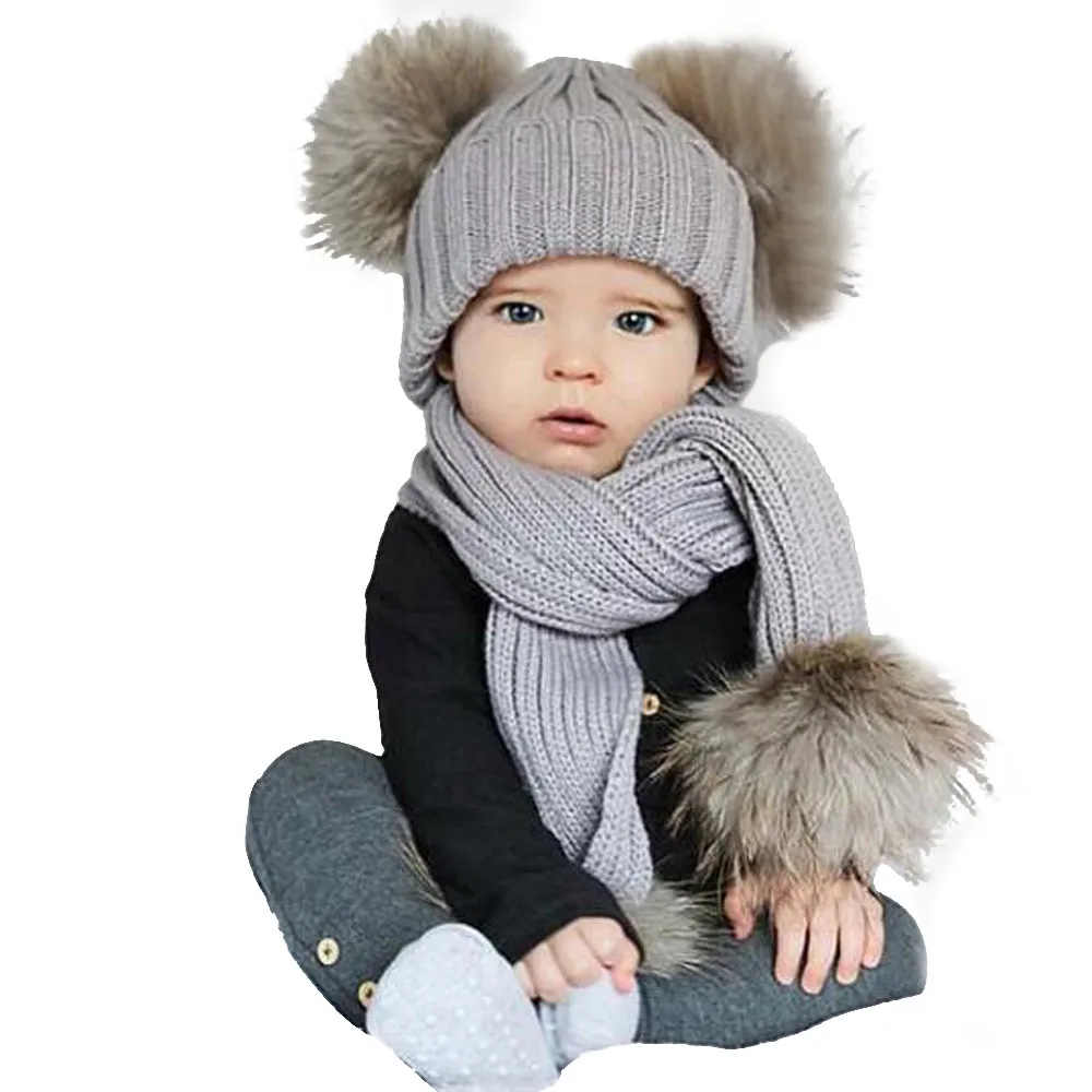 Реквизит для фотосессии новорожденных; милые зимние детские шапки; теплый комплект; милая шапка; шарф; шапка для девочки
