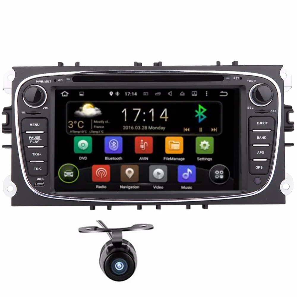 Double 2 Din Android 4.2 Car DVD Player GPS Navigation for Ford Focus