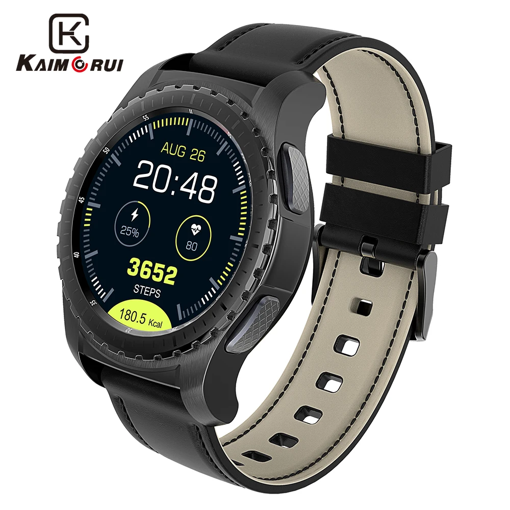 Kaimorui Bluetooth Smart Watch KW28 Support SIM/TF Card Men Smartwatch Fitness Tracker Heart Rate Clock For Android IOS Phone Kaimorui Bluetooth Smart Watch KW28 Support SIM/TF Card Men Smartwatch Fitness Tracker Heart Rate Clock For Android IOS Phone