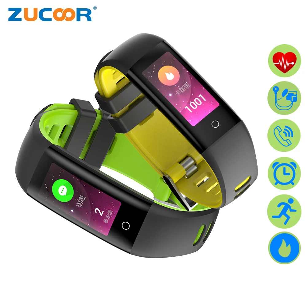 ZUCOOR Smart Bracelet Heart Rate Electronic Pulse Monitor Cardiaco