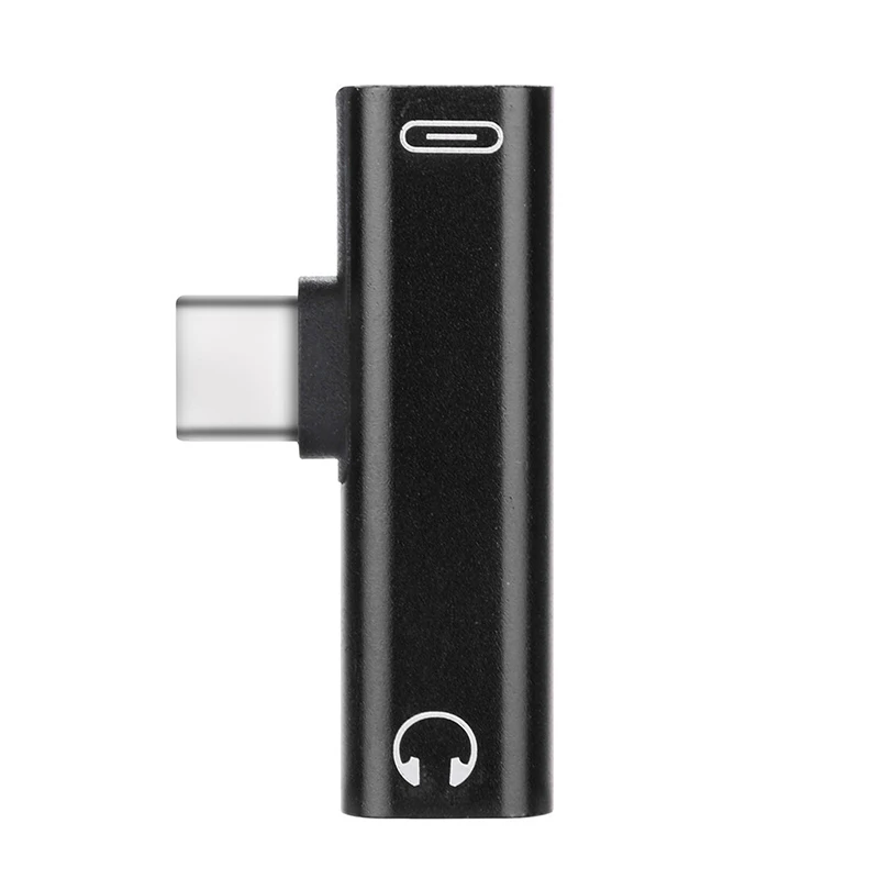

2 in 1 USB Type C 3.5mm Jack Audio Headphone Adapter For Xiaomi mi 9 Samsung galaxy s10 s10+ USBC Adaptateur Charging dropship