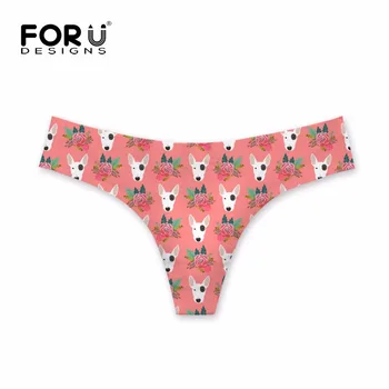 

FORUDESIGNS Women's Sexy G-string Panties Low-rise T Back Underwear Seamless Thong for Girls Ladies Intimates Lingerie Tangas