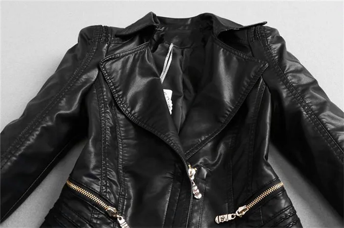 Осенняя Модная брендовая куртка с кружевами в стиле пэчворк, тонкая женская куртка из искусственной кожи с v-образным вырезом, короткая верхняя одежда, теплая куртка, большие размеры, облегающая верхняя одежда