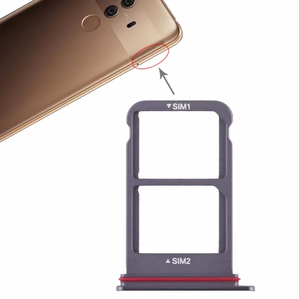 Лоток для SIM карты iPartsBuy + лоток Huawei Mate 10 Pro|Адаптеры карт| |