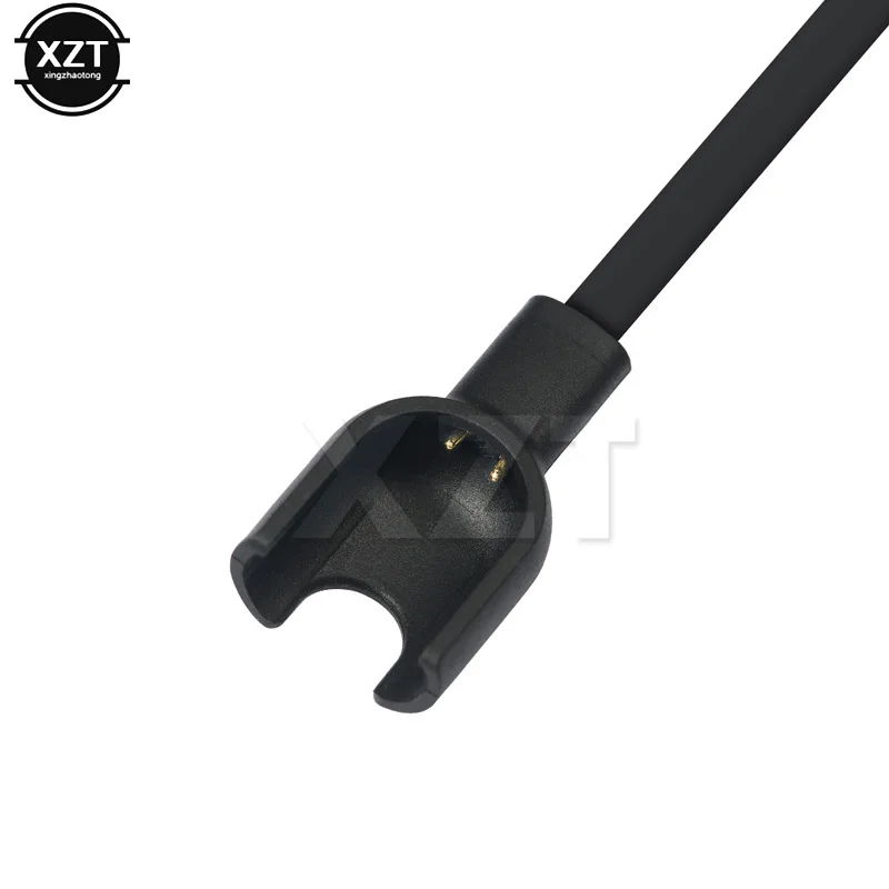 1Pcs USB Charging Cable Replacement Wire Cord Charger for Xiaomi Mi Band 2 Smart Watch Adapter High Quality black