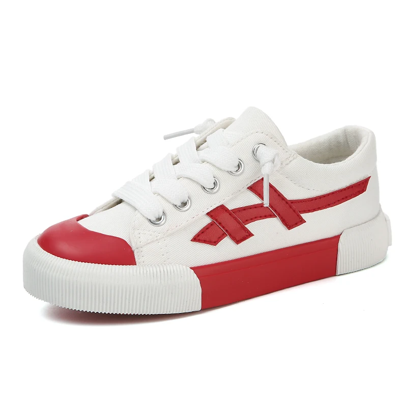 Baby Girl Boy Toddler Shoes Infant Casual Sport Running Canvas Shoes Soft Sole Comfortable Color Children Sneaker Lace-up Shoes 