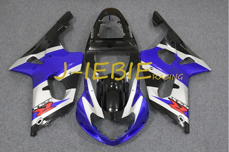 

Blue white black Injection Fairing Body Work Frame Kit for SUZUKI GSXR 1000 GSXR1000 K1 2000 2001 2002