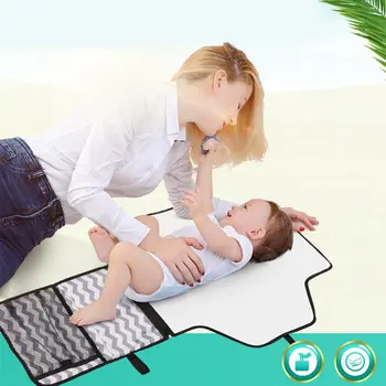 

Multifunctional Portable diaper changing pad Waterproof baby changing mat sheet travel table Changing Station Kit Diaper Clutch