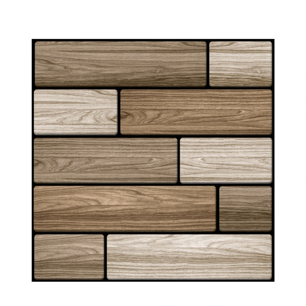 Madera Tablón Self Adhesive Wallpaper Muebles Pegatinas de Pared Dormitorio Sala De Estar