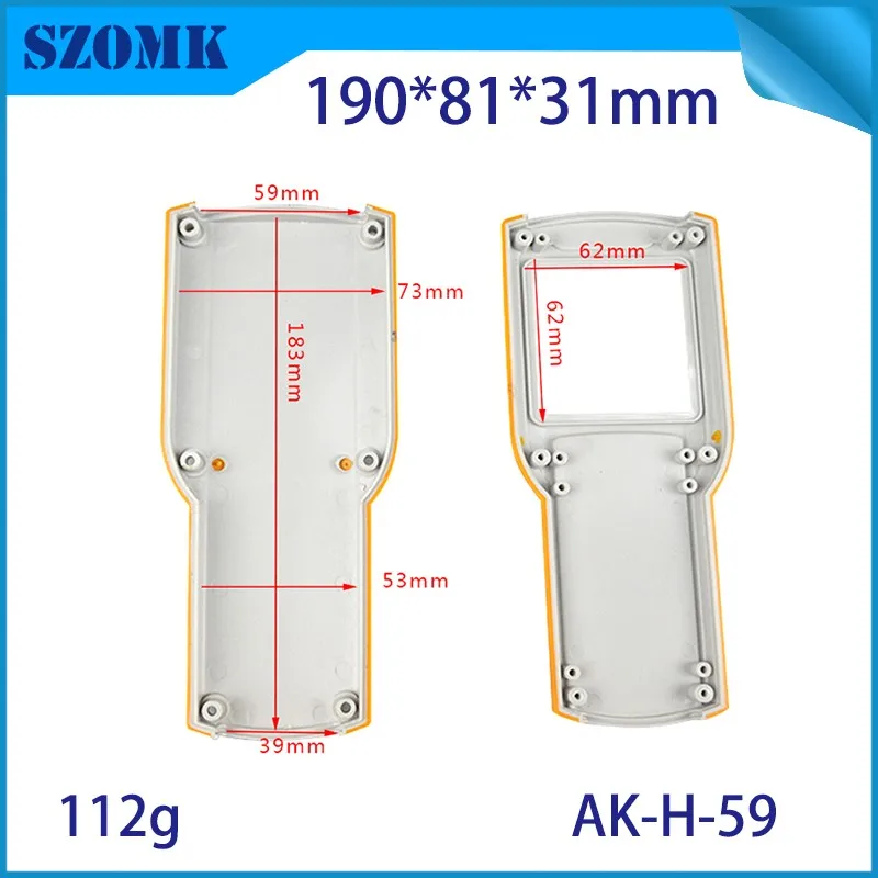 szomk handheld enclosure outlet box plastic box for electronics project plastic project enclosure housing   (4)