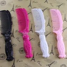 10 шт. Средний размер Анна суквин расческа для волос Макияж щетка расческа многоцветный