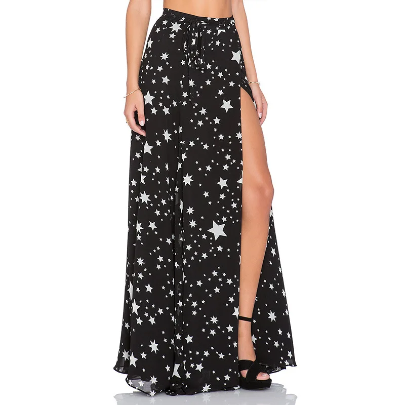 star maxi skirt