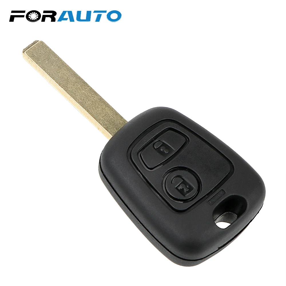 

Car Key Shell Key Fob Case For Citroen C1 C2 C3 Car-styling Remote 2 Button For Xsara Picasso VA2 For Pluriel C4 C5 C8 Blade