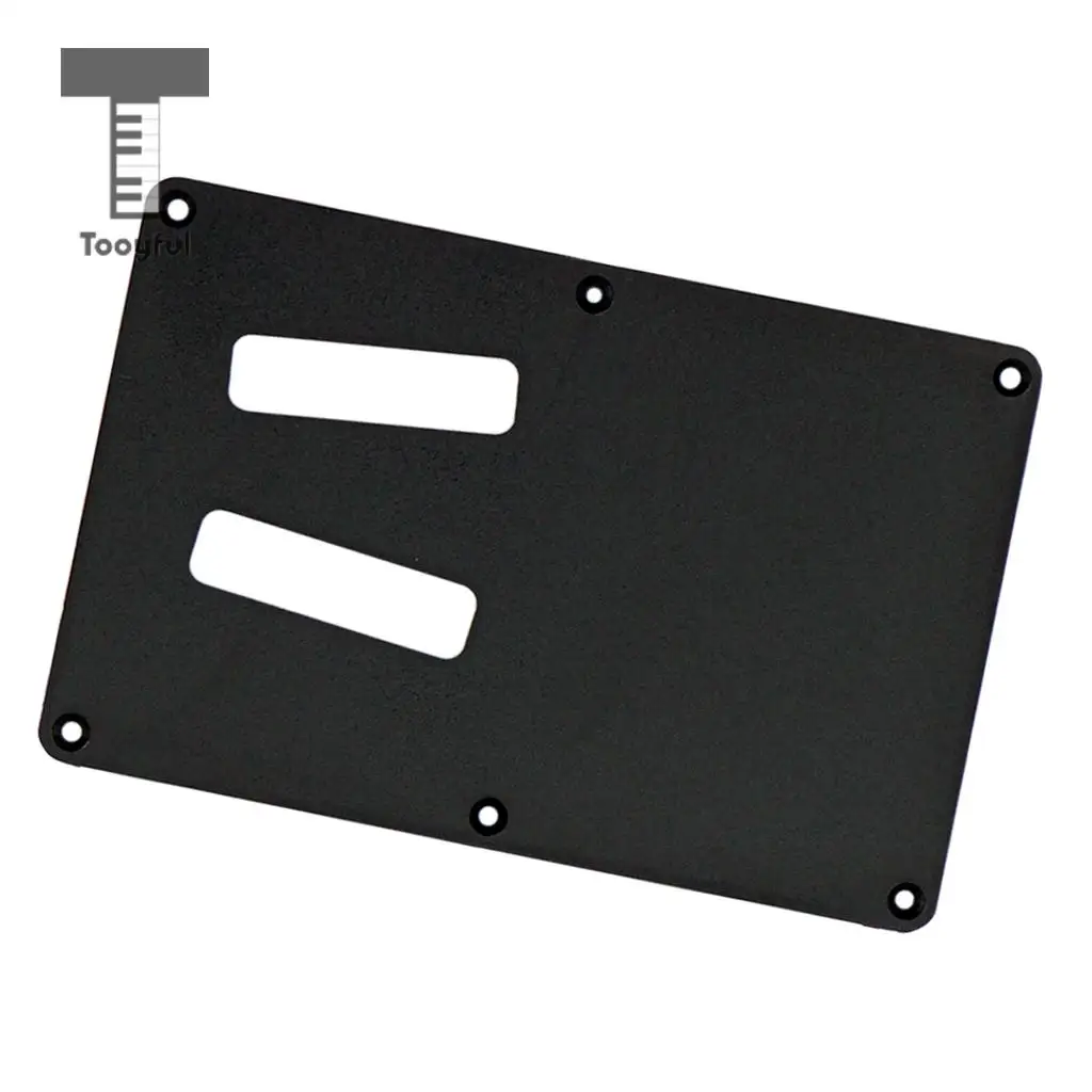 Tooyful 1Pc Backplate Spring Cavity Trem Cover Plate for Electric Guitar Replacement - Black | Спорт и развлечения
