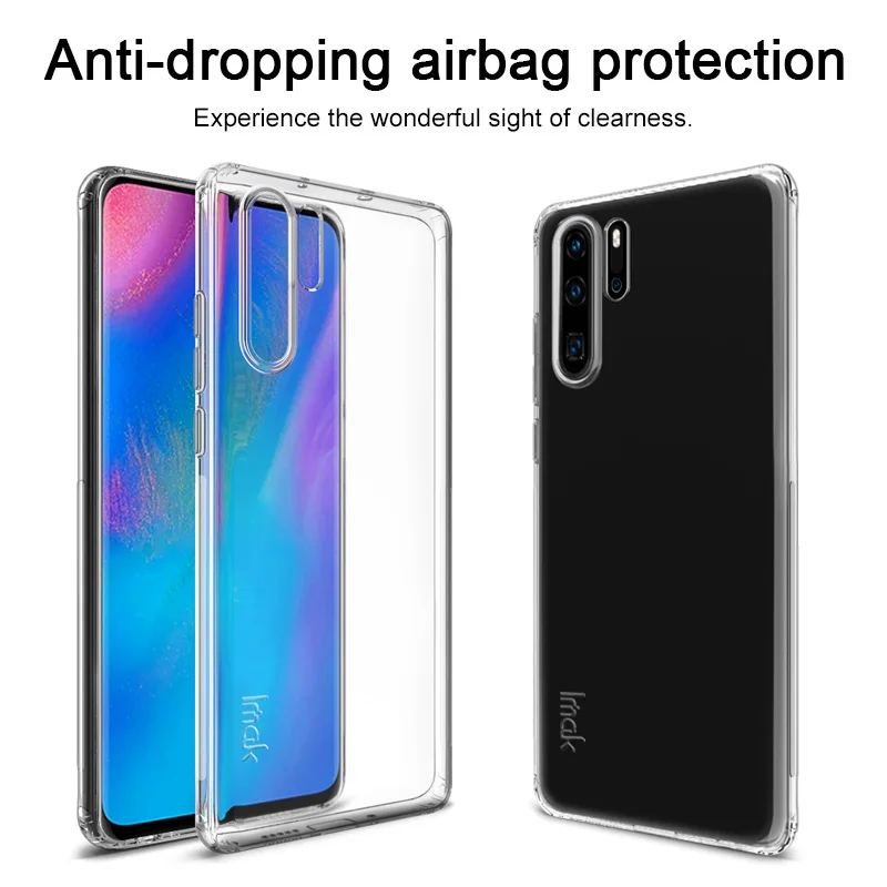 Huawei P30Lite чехол с кристаллами huawei P30 Pro Чехол IMAK крошечная мягкая задняя крышка из ТПУ для huawei P30 Lite чехол P30Pro 360 Защита