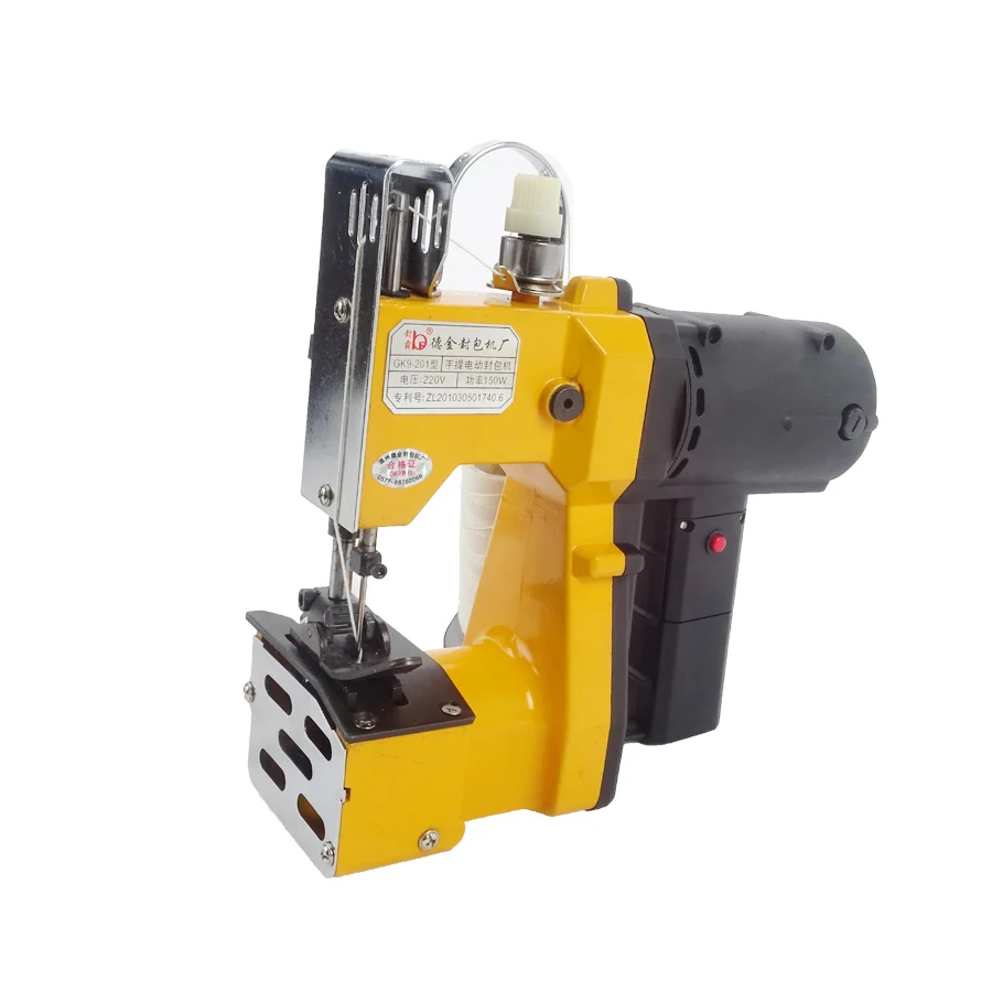  1PCS GK9-201 packet machine / gunny bag sealing machine /Automatic portable sealing machine
