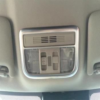 

WELKINRY car auto cover For Honda Civic 2016 2017 2018 2019 generation 10 stainless steel front top roof reading lamp light trim