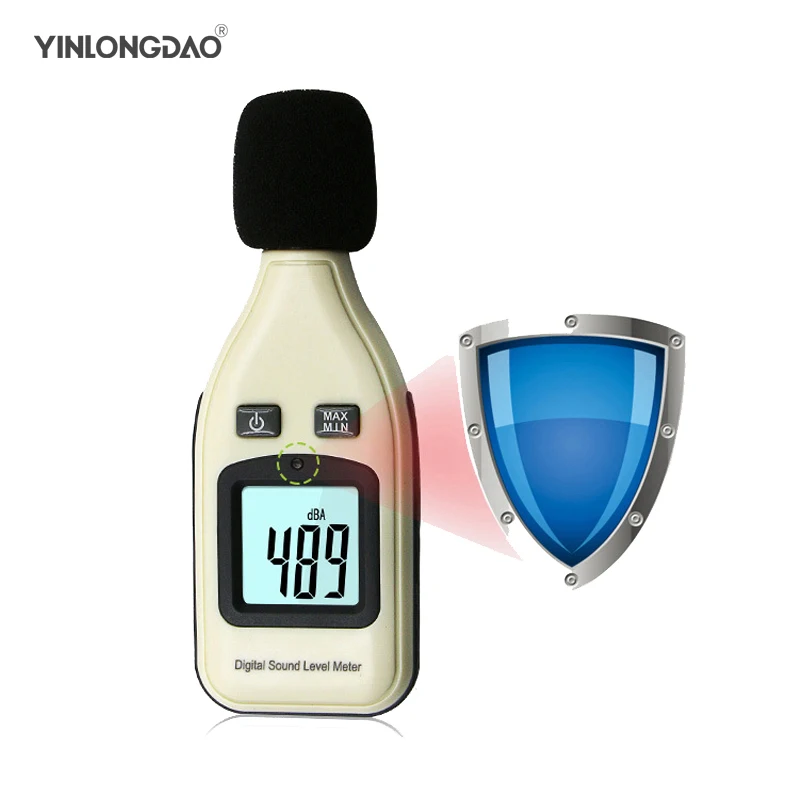 

High-precision Noise Meter Decibel Meter Sound Level Meter Noise Meter Noise Detector Noise Tester Digital Diagnostic-tool