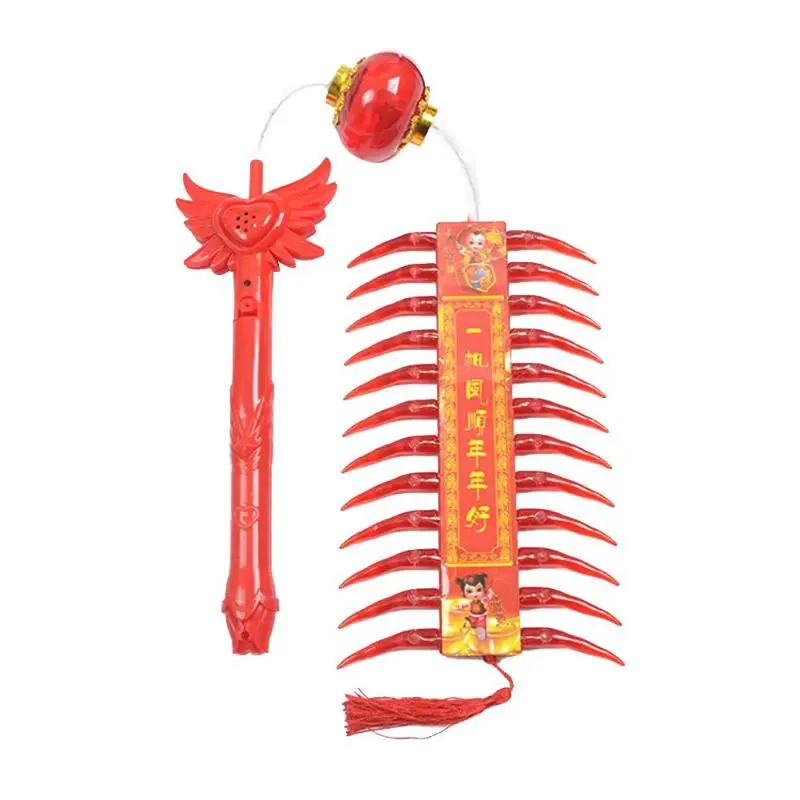 Light-up Toy LED Simulation Firecracker Lantern Vintage Christmas Hand Lamp | Игрушки и хобби