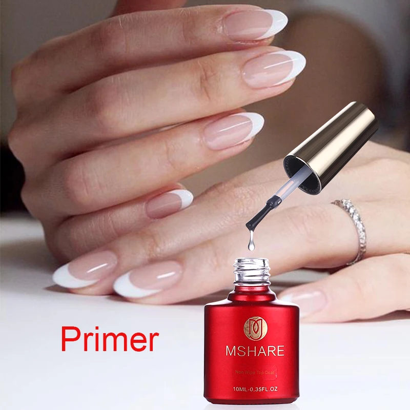

MSHARE No Acid Primer Liquid Nail Dehydrator Desgreasing Disinfection Fast Dry No Need UV Lamp