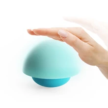 Новинка года стакан гриб силиконовые Ночная USB Touch Сенсор Цвет переменчивой атмосфере лампы дополнительно Питание режимов